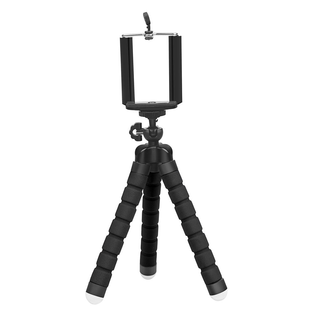 Tripod for Camera Mini Flexible Octopus for Xiaomi Huawei Phone Clip with Sponge Tripod